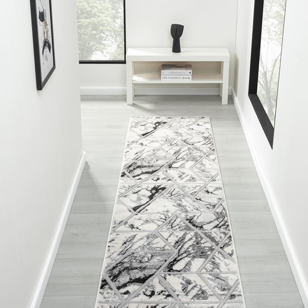 Bianco 224RA Runner - Cream Silver